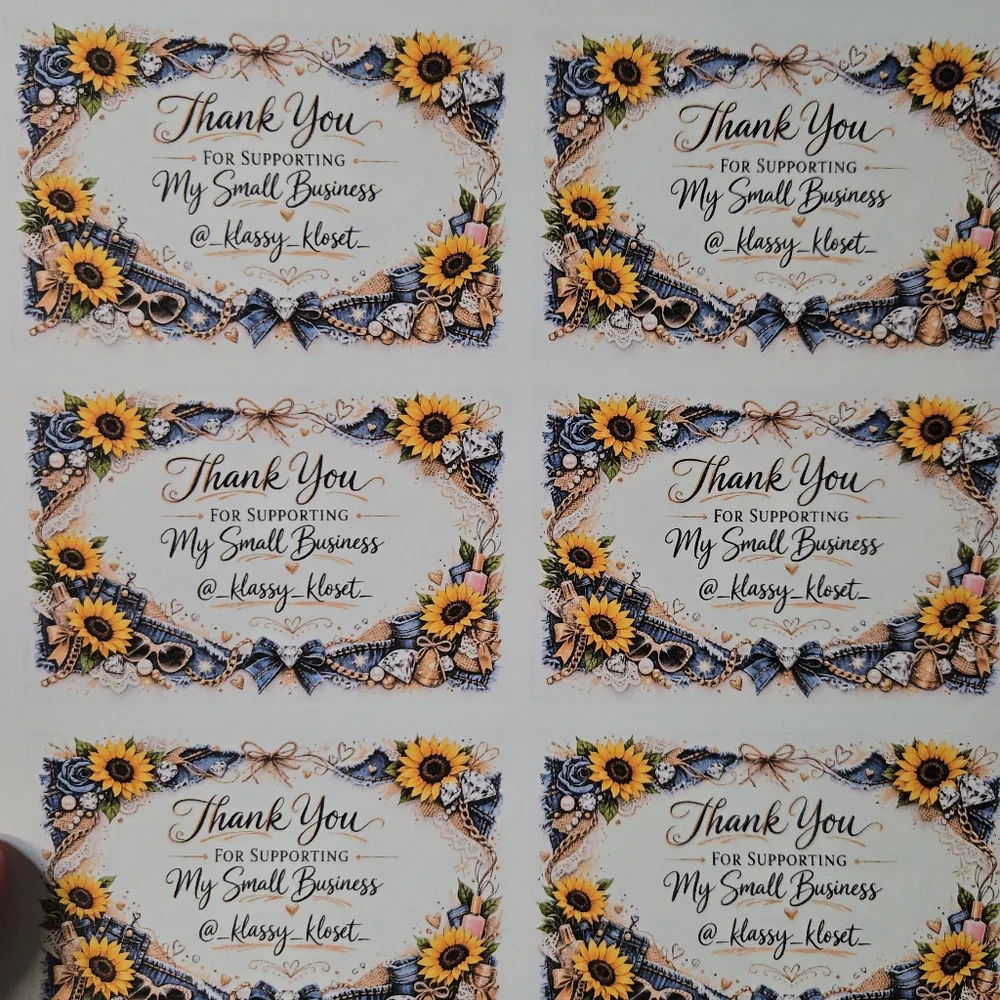 @_klassy_kloset_  Custom Handmade Denim, Bling, Flowers  50 Count
